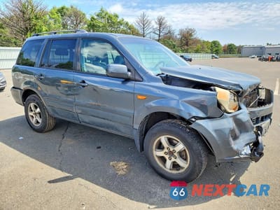 Czwarte zdjęcie samochodu z boku: 2006 HONDA PILOT EX VIN:5FNYF18456B007146 - miniatura
