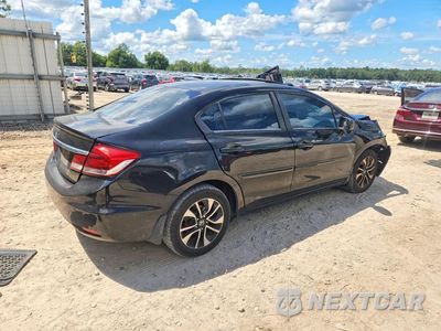 Trzecie zdjęcie samochodu z tyłu: 2015 HONDA CIVIC EX VIN:19XFB2F80FE097620 - miniatura