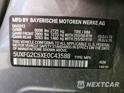 Zdjęcie 13 z 13 samochodu: 2014 BMW X6 XDRIVE35I VIN:5UXFG2C5XE0C43588 - miniatura