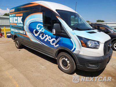 Czwarte zdjęcie samochodu z boku: 2024 FORD TRANSIT T-250 DELIVERY VAN VIN:1FTBR1C8XRKB33047 - miniatura