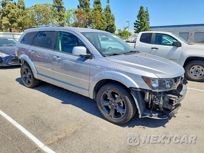 Czwarte zdjęcie samochodu z boku: 2018 DODGE JOURNEY CROSSROAD VIN:3C4PDDGG7JT467045 - miniatura