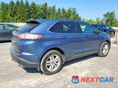 Trzecie zdjęcie samochodu z tyłu: 2018 FORD EDGE SEL VIN:2FMPK4J89JBB47465 - miniatura