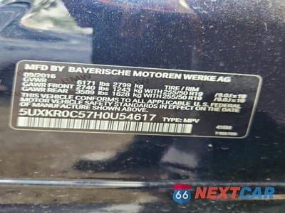Zdjęcie 13 z 13 samochodu: 2017 BMW X5 XDRIVE35I VIN:5UXKR0C57H0U54617 - miniatura