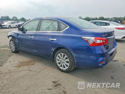 Drugie zdjęcie samochodu z przodu: 2017 NISSAN SENTRA S VIN:3N1AB7AP4HY365370 - miniatura