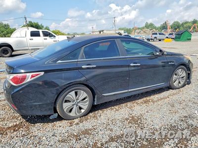 Trzecie zdjęcie samochodu z tyłu: 2013 HYUNDAI SONATA HYBRID VIN:KMHEC4A44DA084129 - miniatura