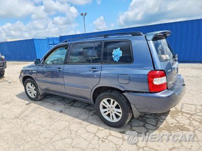 Drugie zdjęcie samochodu z przodu: 2006 TOYOTA HIGHLANDER HYBRID VIN:JTEEW21A260028376 - miniatura
