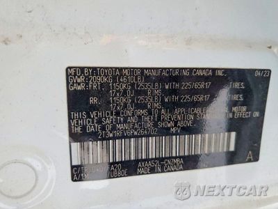 Zdjęcie 12 z 12 samochodu: 2023 TOYOTA RAV4 XLE VIN:2T3W1RFV6PW264702 - miniatura