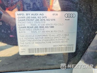 Zdjęcie 13 z 13 samochodu: 2020 AUDI Q5 PRESTIGE VIN:WA1CNBFY0L2095055 - miniatura