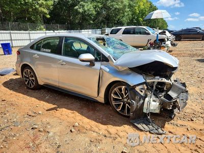 Czwarte zdjęcie samochodu z boku: 2020 TOYOTA COROLLA SE VIN:5YFS4RCE8LP037672 - miniatura