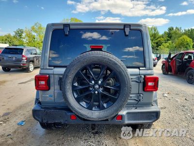 Zdjęcie 6 z 14 samochodu: 2021 JEEP WRANGLER UNLIMITED SAHARA 4XE VIN:1C4JJXP66MW682647 - miniatura