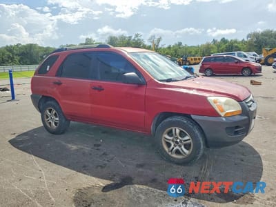 Czwarte zdjęcie samochodu z boku: 2007 KIA SPORTAGE LX VIN:KNDJF723277441889 - miniatura