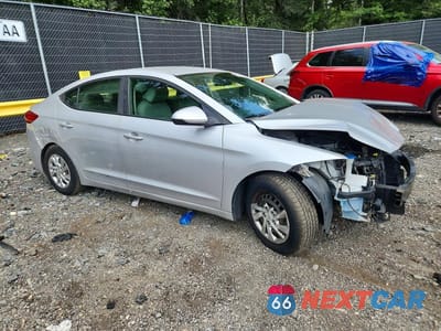 Czwarte zdjęcie samochodu z boku: 2017 HYUNDAI ELANTRA SE VIN:KMHD74LF0HU072319 - miniatura