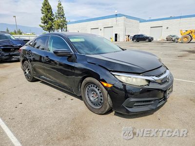 Czwarte zdjęcie samochodu z boku: 2018 HONDA CIVIC LX VIN:2HGFC2F55JH500508 - miniatura