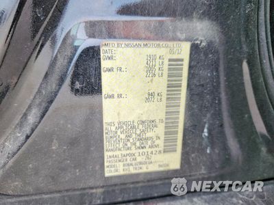 Zdjęcie 12 z 12 samochodu: 2013 NISSAN ALTIMA 2.5 VIN:1N4AL3AP0DC101428 - miniatura