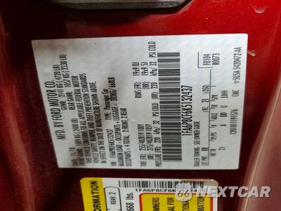 Zdjęcie 12 z 12 samochodu: 2019 FORD MUSTANG GT VIN:1FA6P8CF6K5132437 - miniatura