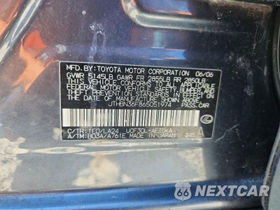 Zdjęcie 23 z 24 samochodu: 2006 LEXUS LS 430 VIN:JTHBN36F865051974 - miniatura