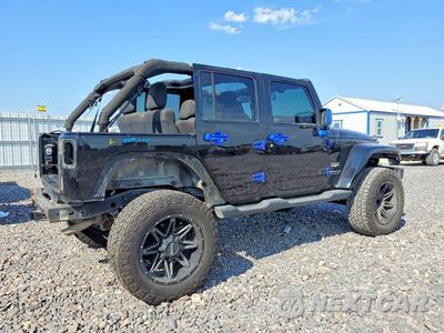 Trzecie zdjęcie samochodu z tyłu: 2012 JEEP WRANGLER UNLIMITED SAHARA VIN:1C4BJWEG7CL105202 - miniatura