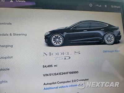 Zdjęcie 9 z 12 samochodu: 2017 TESLA MODEL S VIN:5YJSA1E24HF198990 - miniatura