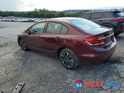 Drugie zdjęcie samochodu z przodu: 2013 HONDA CIVIC EX VIN:19XFB2F81DE226591 - miniatura