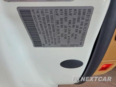 Zdjęcie 13 z 13 samochodu: 2010 PORSCHE CAYENNE S VIN:WP1AB2AP3ALA50735 - miniatura
