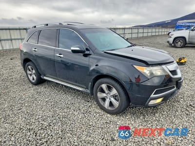 Czwarte zdjęcie samochodu z boku: 2011 ACURA MDX VIN:2HNYD2H21BH525098 - miniatura