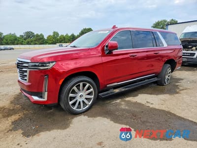 2022 CADILLAC ESCALADE ESV PREMIUM LUXURY PLATINUM 1GYS3MKL9NR237727 - główne zdjęcie licytacji z USA - miniatura