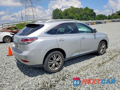 Trzecie zdjęcie samochodu z tyłu: 2014 LEXUS RX 350 BASE VIN:2T2BK1BA2EC241811 - miniatura