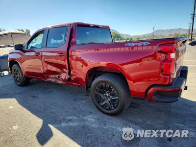 Drugie zdjęcie samochodu z przodu: 2025 CHEVROLET SILVERADO K1500 RST VIN:1GCUKEEDXSZ119192 - miniatura