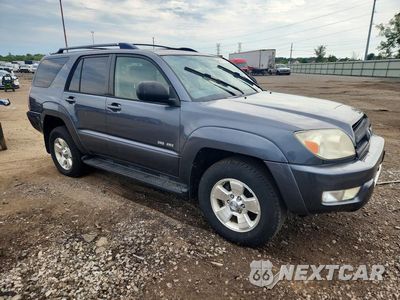 Czwarte zdjęcie samochodu z boku: 2004 TOYOTA 4RUNNER SR5 VIN:JTEBU14R440040501 - miniatura