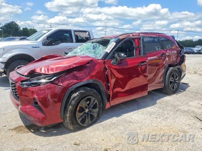 2024 TOYOTA HIGHLANDER HYBRID XLE NIGHTSHADE 5TDKARAH0RS536861 - główne zdjęcie licytacji z USA - miniatura