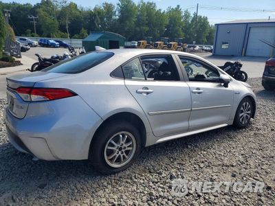 Trzecie zdjęcie samochodu z tyłu: 2020 TOYOTA COROLLA LE VIN:JTDEBRBE8LJ004177 - miniatura