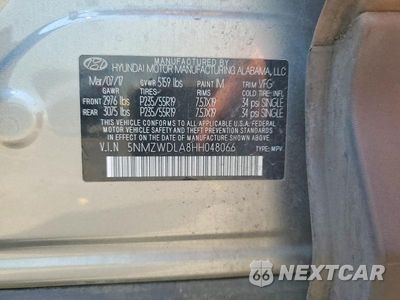 Zdjęcie 12 z 12 samochodu: 2017 HYUNDAI SANTA FE SPORT 2.0T ULTIMATE VIN:5NMZWDLA8HH048066 - miniatura