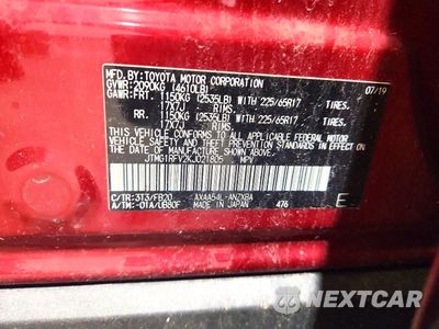 Zdjęcie 13 z 13 samochodu: 2019 TOYOTA RAV4 LE VIN:JTMG1RFV2KJ021805 - miniatura