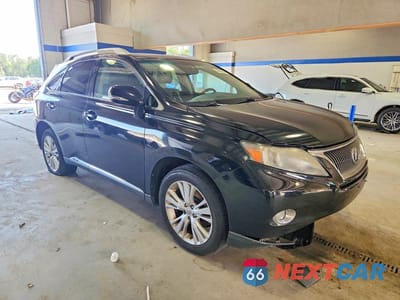 Czwarte zdjęcie samochodu z boku: 2010 LEXUS RX 450H VIN:JTJBC1BA6A2023880 - miniatura