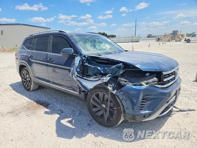 Czwarte zdjęcie samochodu z boku: 2021 VOLKSWAGEN ATLAS SEL VIN:1V2ER2CA4MC579072 - miniatura