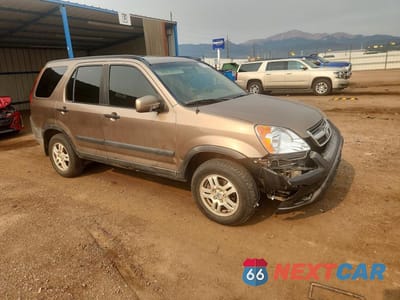 Czwarte zdjęcie samochodu z boku: 2004 HONDA CR-V EX VIN:JHLRD78814C005021 - miniatura