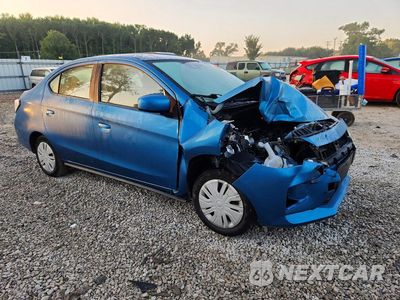 Czwarte zdjęcie samochodu z boku: 2023 MITSUBISHI MIRAGE G4 ES VIN:ML32FUFJ9PHF00965 - miniatura