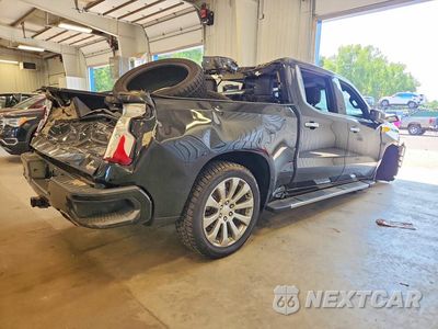 Trzecie zdjęcie samochodu z tyłu: 2019 CHEVROLET SILVERADO K1500 HIGH COUNTRY VIN:3GCUYHEL0KG253006 - miniatura