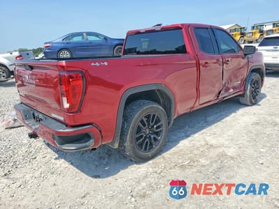 Trzecie zdjęcie samochodu z tyłu: 2019 GMC SIERRA K1500 ELEVATION VIN:1GTV9CED7KZ188054 - miniatura