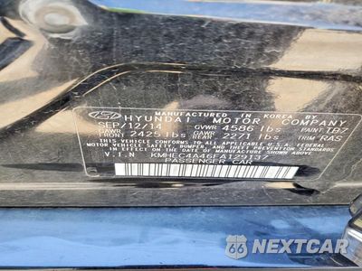 Zdjęcie 12 z 12 samochodu: 2015 HYUNDAI SONATA HYBRID LIMITED VIN:KMHEC4A46FA129137 - miniatura