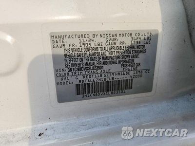 Zdjęcie 12 z 12 samochodu: 2025 NISSAN VERSA S VIN:3N1CN8DVXSL823501 - miniatura