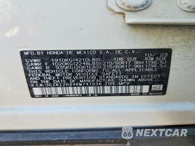 Zdjęcie 13 z 13 samochodu: 2024 HONDA HR-V LX VIN:3CZRZ2H34RM741036 - miniatura