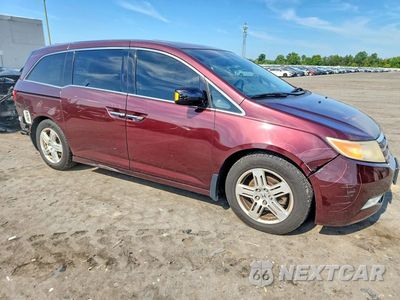 Czwarte zdjęcie samochodu z boku: 2013 HONDA ODYSSEY TOURING VIN:5FNRL5H99DB028000 - miniatura