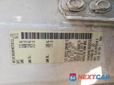 Zdjęcie 13 z 13 samochodu: 2011 NISSAN MAXIMA 3.5 S VIN:1N4AA5AP4BC860050 - miniatura