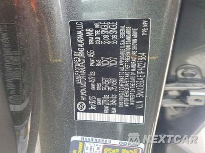Zdjęcie 13 z 13 samochodu: 2023 HYUNDAI TUCSON SEL VIN:5NMJB3AE1PH227864 - miniatura