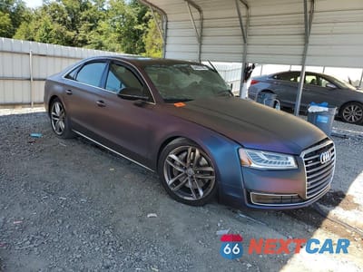 Czwarte zdjęcie samochodu z boku: 2015 AUDI A8 QUATTRO VIN:WAUJ2AFD1FN028588 - miniatura