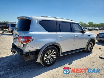 Trzecie zdjęcie samochodu z tyłu: 2020 NISSAN ARMADA SL VIN:JN8AY2ND0LX015568 - miniatura