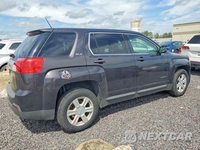 Trzecie zdjęcie samochodu z tyłu: 2014 GMC TERRAIN SLE VIN:2GKALMEK4E6272471 - miniatura