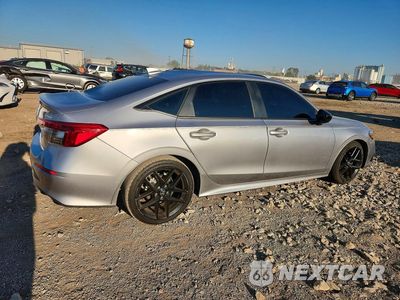 Trzecie zdjęcie samochodu z tyłu: 2022 HONDA CIVIC SPORT VIN:2HGFE2F59NH577592 - miniatura