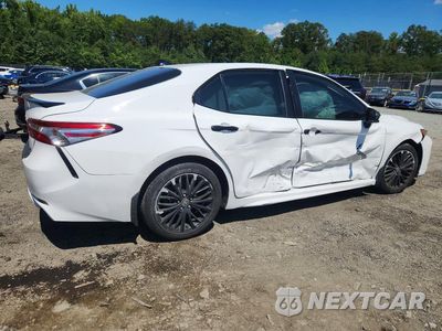 Trzecie zdjęcie samochodu z tyłu: 2020 TOYOTA CAMRY SE NIGHTSHADE VIN:4T1G11AK7LU365429 - miniatura